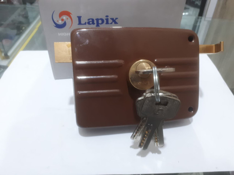قفل حیاطی lapix ضد سرقت اجزای برنجی اعلا